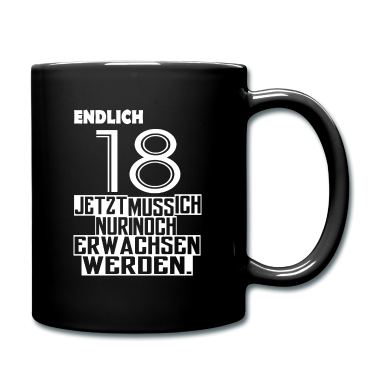 Geschenk zum 18 Tasse - 18. Geburtstag