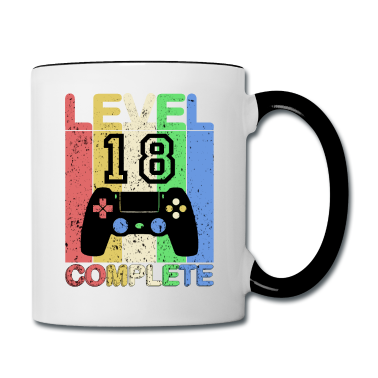 Geschenk zum 18 Tasse - 18 Geburtstag - Geschenk zum 18 Geburtstag