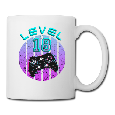 Geschenk zum 18 Tasse - 18. Geburtstag - Geschenk zum 18 Geburtstag