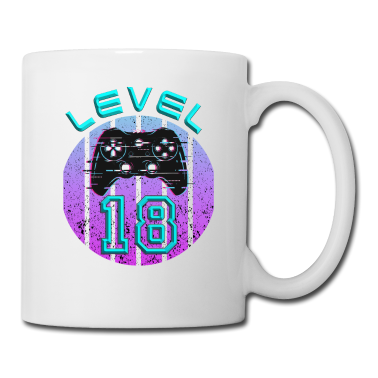 Geschenk zum 18 Tasse - 18. Geburtstag - Geschenk zum 18 Geburtstag