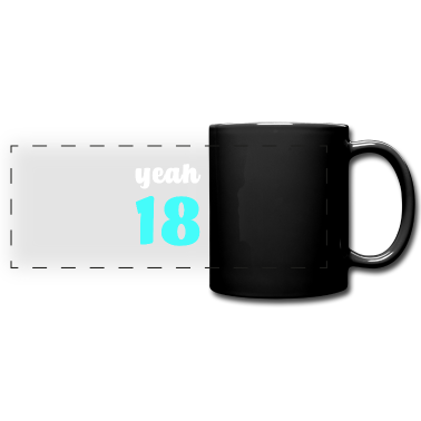 Geschenk zum 18 Tasse - Yeah 18