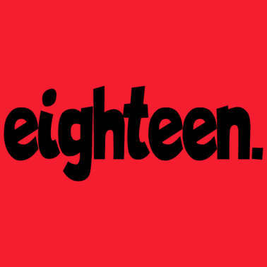 Motiv eighteen 18. geburtstag