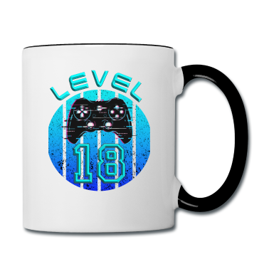 Geschenk zum 18 Tasse - 18. Geburtstag - Geschenk zum 18 Geburtstag