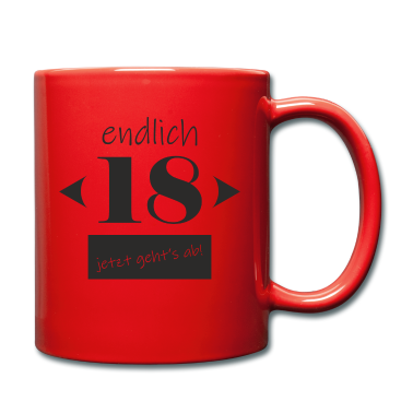 Geschenk zum 18 Tasse - 18. Geburtstag