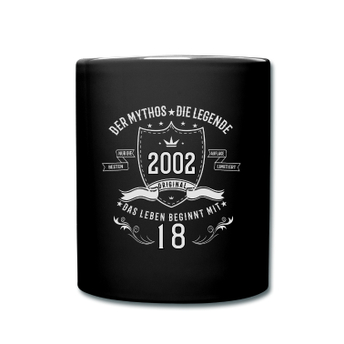 Geschenk zum 18 Tasse - 18. Geburtstag