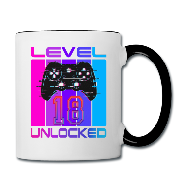 Geschenk zum 18 Tasse - 18. Geburtstag - Geschenk zum 18 Geburtstag