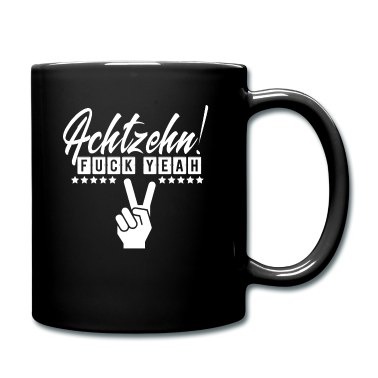 Geschenk zum 18 Tasse - 18 fuck yeah! Zum 18. Geburtstag