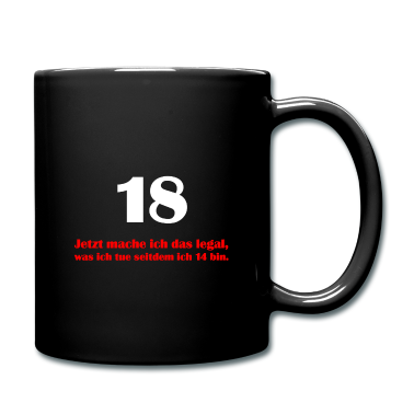 Geschenk zum 18 Tasse - 18. Geburtstag