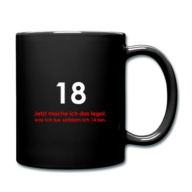 Geschenk zum 18 Tasse - 18. Geburtstag