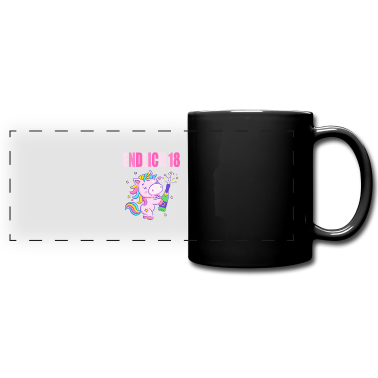 Geschenk zum 18 Tasse - Endlich 18 lustig 18 Jahre Einhorn 18. Geburtstag