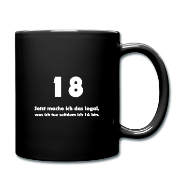 Geschenk zum 18 Tasse - 18. Geburtstag
