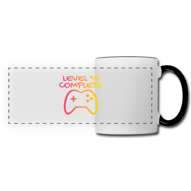Geschenk zum 18 Tasse - 18 Geburtstag - Level 18 Complete - Gamer 18 Jahre