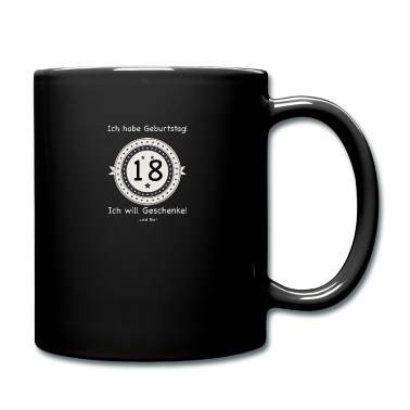 Geschenk zum 18 Tasse - Ich habe Geburtstag 18