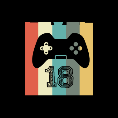 Motiv Level 18 komplett 18. Geburtstagsgeschenk