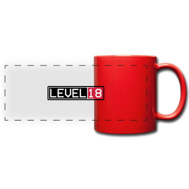 Geschenk zum 18 Tasse - LEVEL 18