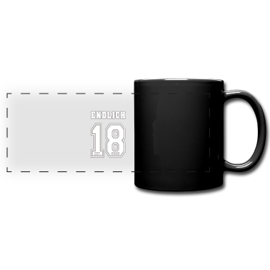 Geschenk zum 18 Tasse - Endlich 18