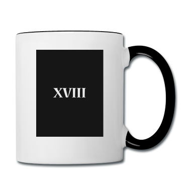 Geschenk zum 18 Tasse - 18 / XVIII