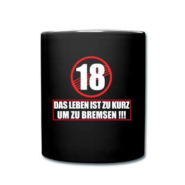 Geschenk zum 18 Tasse - 18. Geburtstag Geschenk