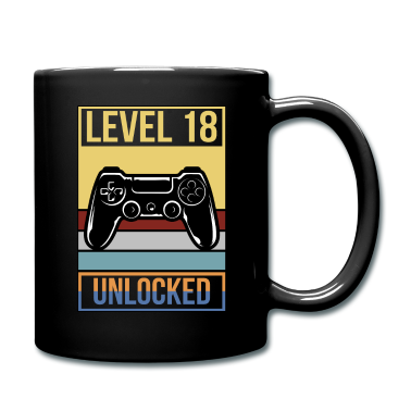 Geschenk zum 18 Tasse - 18. Geburtstag Birthday 2003 Gaming Level 18
