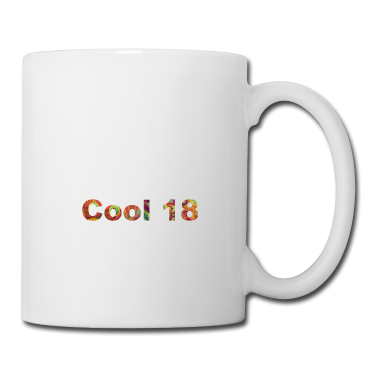 Geschenk zum 18 Tasse - cool 18
