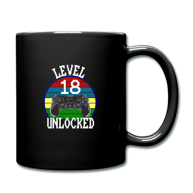 Geschenk zum 18 Tasse - Level 18 Unlocked Geschenkidee 18. Geburtstag