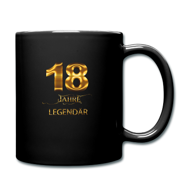 Geschenk zum 18 Tasse - 18 Jahre Legendär