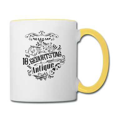 Geschenk zum 18 Tasse - 18 Geburtstag Vintage