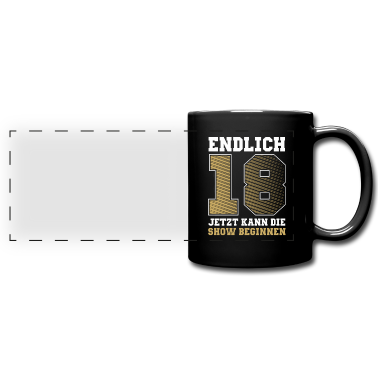 Geschenk zum 18 Tasse - Endlich 18 Geburtstag 18 Jahre Geschenk
