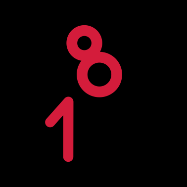 Motiv Sprung: Endlich 18 !