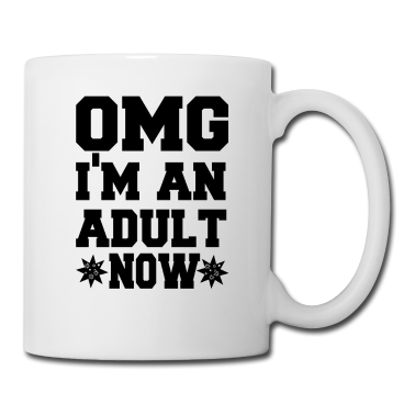 Geschenk zum 18 Tasse - 18 Jahre 18 Geburtstag Geschenk