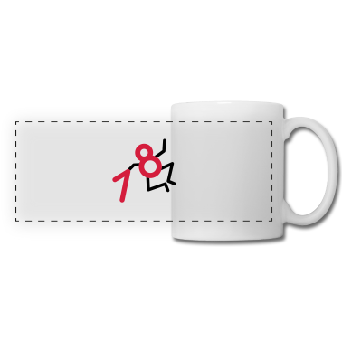 Geschenk zum 18 Tasse - Endlich: 18 Jahre!