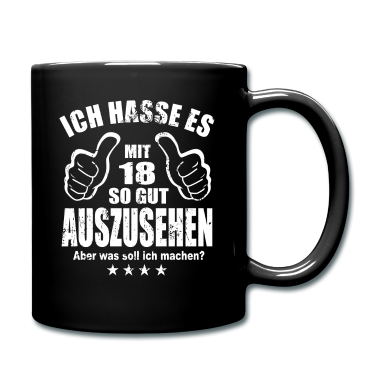 Geschenk zum 18 Tasse - 18. Geburtstag 18 Jahre Teenager Geschenk
