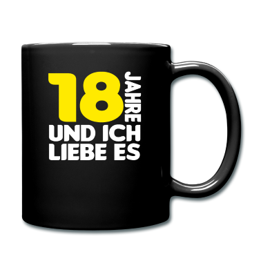 Geschenk zum 18 Tasse - 18 Jahre 18 Geburtstag Geschenk
