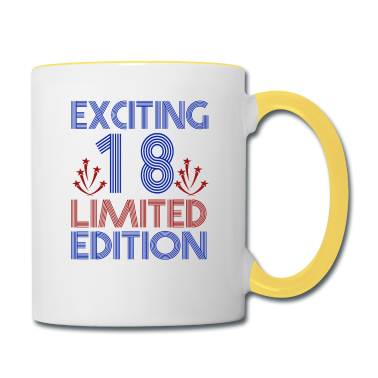 Geschenk zum 18 Tasse - 18 Jahre 18 Geburtstag Geschenk