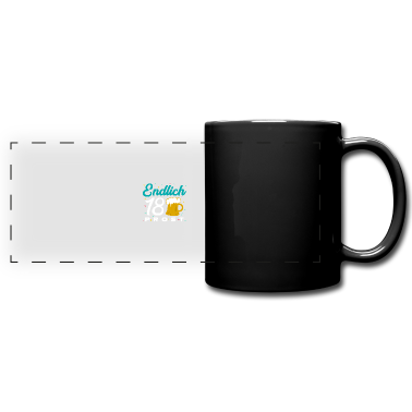 Geschenk zum 18 Tasse - 18 Geburtstag - Endlich 18 - Prost
