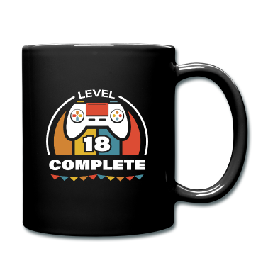 Geschenk zum 18 Tasse - Level 18 Complete / 18.Geburtstag
