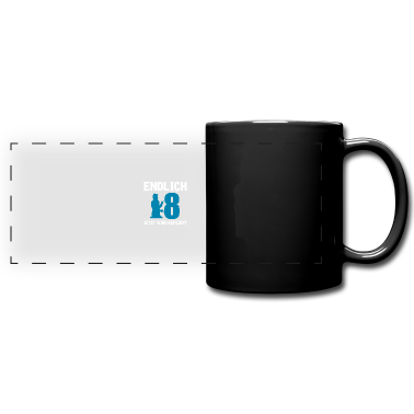 Geschenk zum 18 Tasse - 18 Geburtstag Endlich 18 Jetzt wird gefeiert