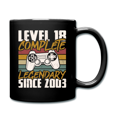 Geschenk zum 18 Tasse - Level 18 Complete 18 Geburtstag 18 Jahre Geschenk