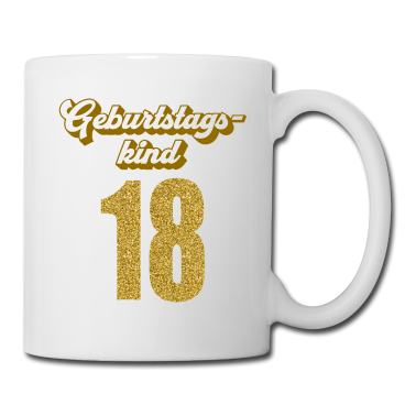 Geschenk zum 18 Tasse - 18. Geburtstag 18 Jahre 18er Geburtstagskind