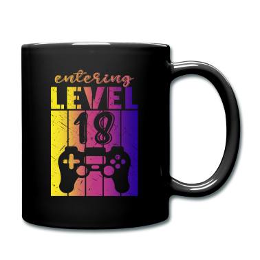 Geschenk zum 18 Tasse - Level 18 Gaming Controller 18. Geburtstag