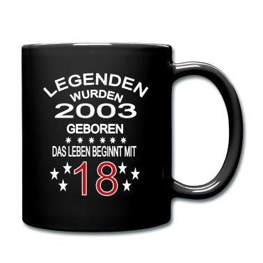 Geschenk zum 18 Tasse - 18. Geburtstag Geschenk