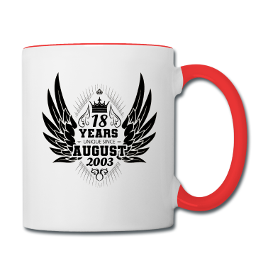 Geschenk zum 18 Tasse - Geschenke zum 18. Geburtstag Volljährig Achtzehn