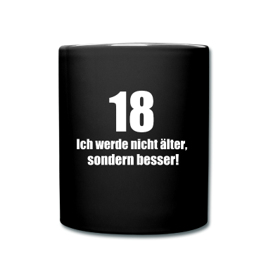 Geschenk zum 18 Tasse - 18. Geburtstag Geschenk