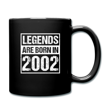 Geschenk zum 18 Tasse - 2002 18. Geburtstag 18 Jahre Legende Geschenk