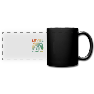 Geschenk zum 18 Tasse - Gaming Zocken 18 Geburtstag Level 18 Complete