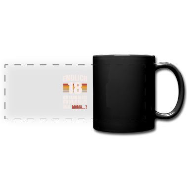 Geschenk zum 18 Tasse - 18. Geburtstag Jungen Mädchen Endlich 18