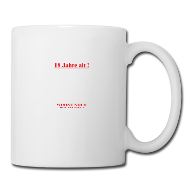 Geschenk zum 18 Tasse - 18 wohnt bei Mutti - 2002 18 Geburtstag