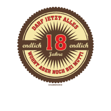 Motiv 18 wohnt bei Mutti - 2002 18 Geburtstag