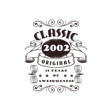 Motiv 18 Years Awesome. 18. Geburtstag