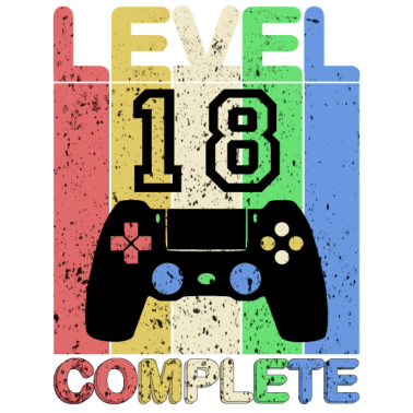 Motiv 18 Geburtstag - Geschenk zum 18 Geburtstag